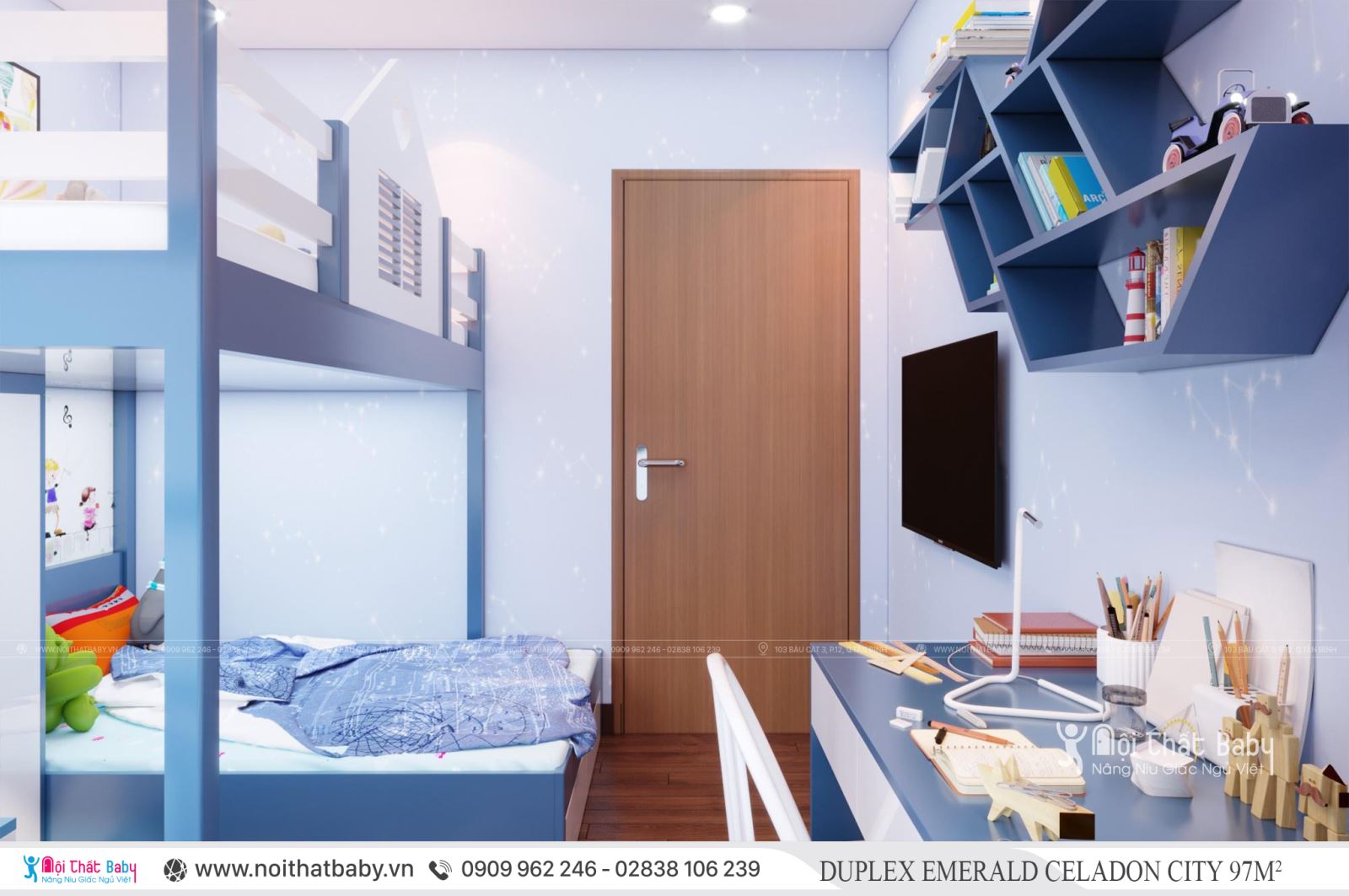 Tổng hợp các mẫu thiết kế nội thất Chung cư Emerald Celadon City